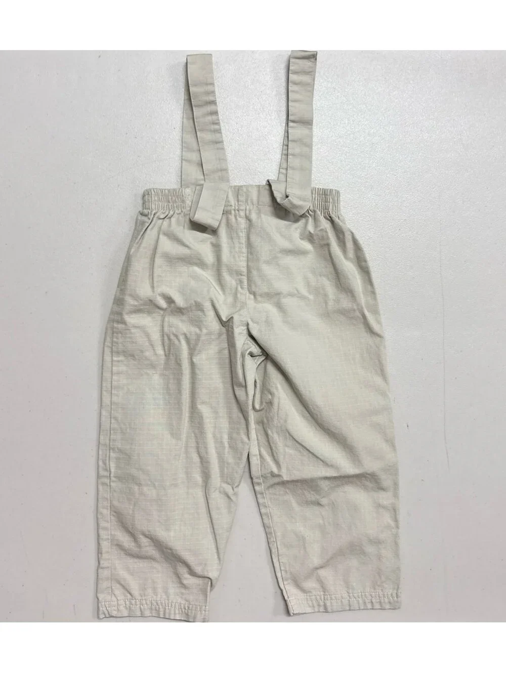 Vintage Blue’s Clues Toddler Boys 4T Khaki Ripstop Suspender Pants Nickelodeon